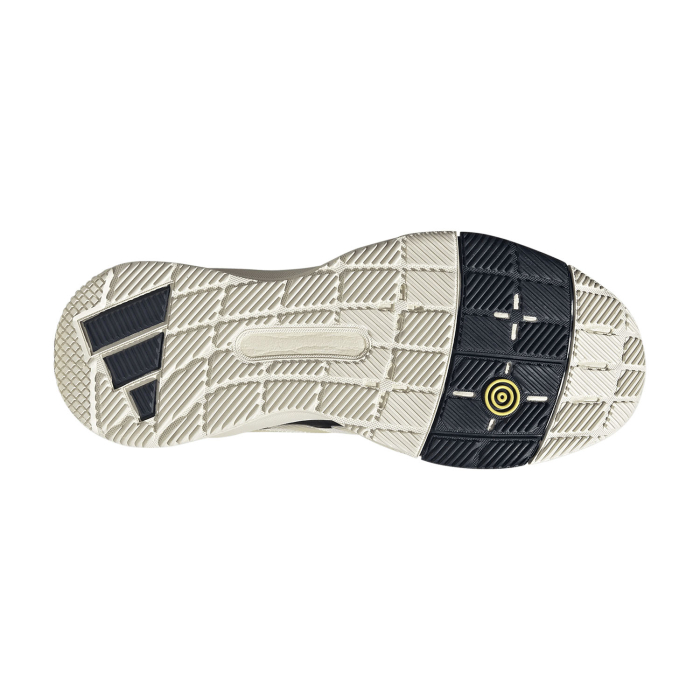 Pantofi Padel Adidas Crazyquick LS Chalk White/Ice Gold Metallic [6]