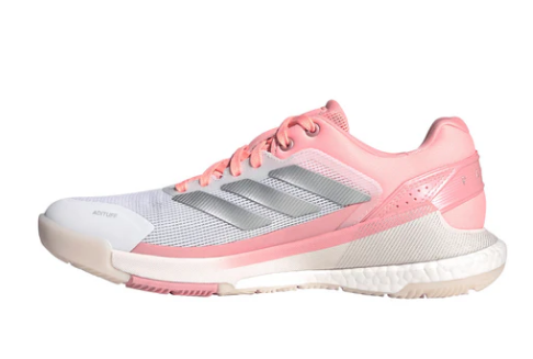 Pantofi Padel Adidas Femei Crazyquick Boost White/Pink [2]