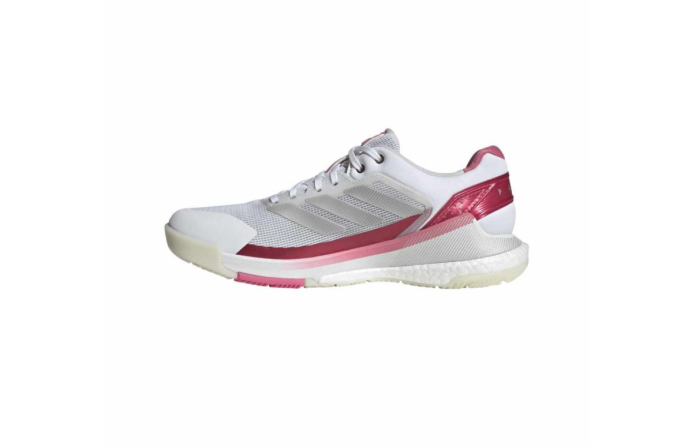Pantofi Padel Adidas Femei Crazyquick Boost White/Pink [2]