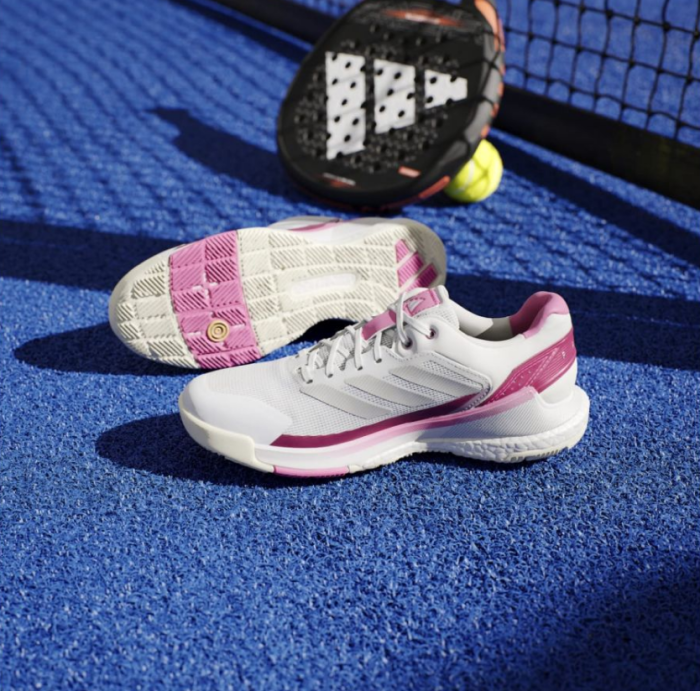 Pantofi Padel Adidas Femei Crazyquick Boost White/Pink [7]
