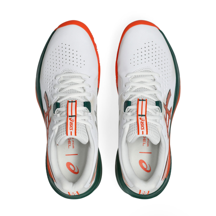 Pantofi Padel Asics Barbati Gel-Challenger 15 White/Energy Orange [6]