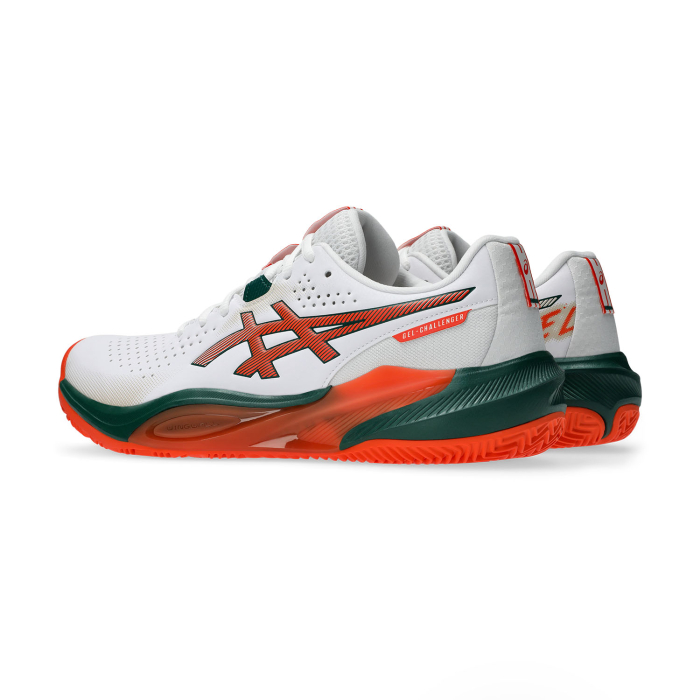 Pantofi Padel Asics Barbati Gel-Challenger 15 White/Energy Orange [2]