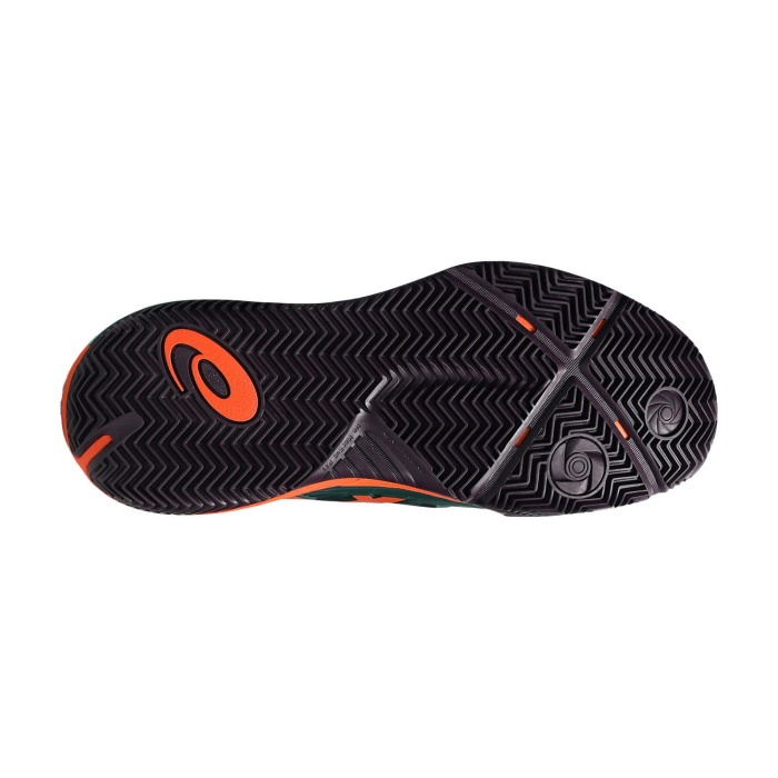 Pantofi Padel Asics Barbati Gel-Resolution X Green/Energy Orange [5]