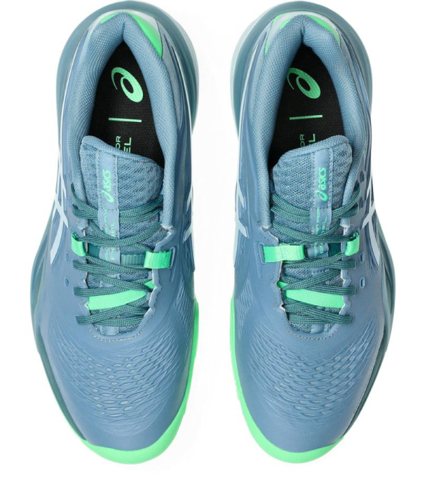 Pantofi Padel Asics Gel-Resolution X Saba Blue/Cool Grey [7]