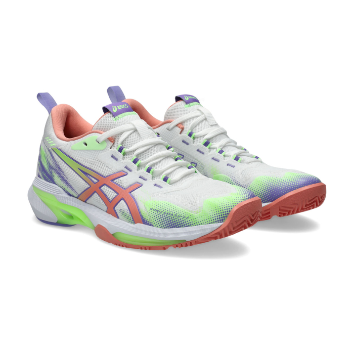 Pantofi Padel Asics SonicSmash FF White/Guava [2]