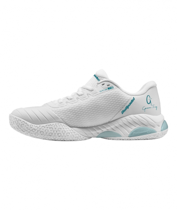 Pantofi Padel Bullpadel Elite 25V White [2]