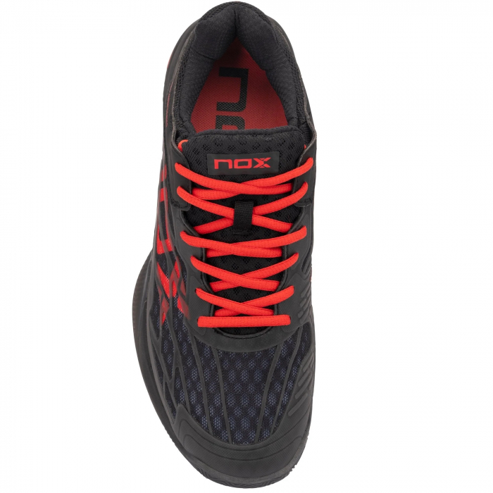 Pantofi Padel Nox AT10 Lux Negru/Rosu [3]