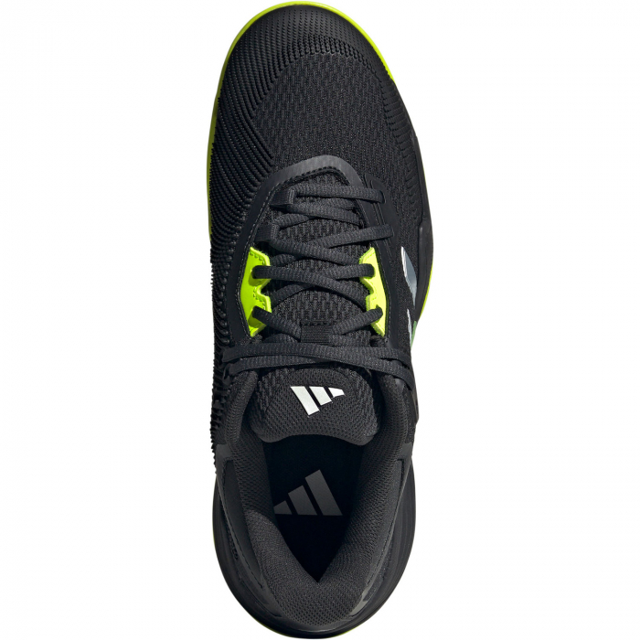 Pantofi Tenis Adidas Solematch Control 2 Black/Lime [4]