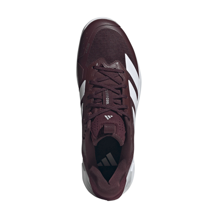Pantofi Tenis Adidas Adizero Ubersonic 5 Maroon/Silver Metallic [4]