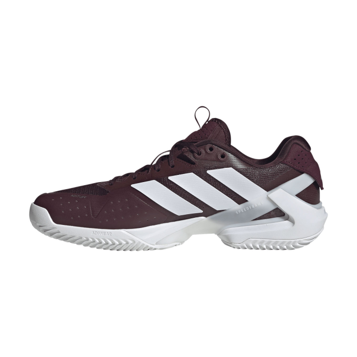 Pantofi Tenis Adidas Adizero Ubersonic 5 Maroon/Silver Metallic [2]