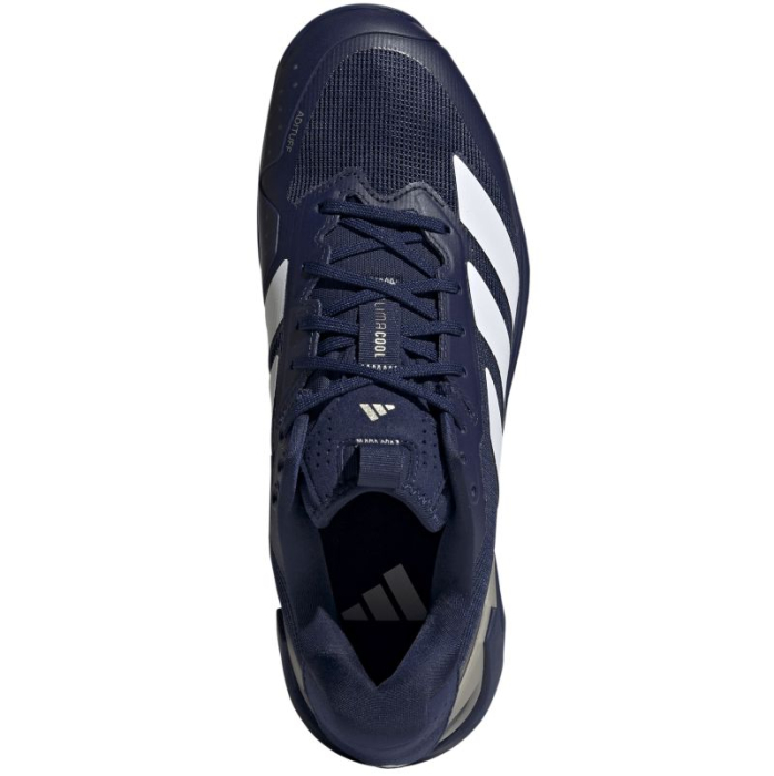 Pantofi Tenis Adidas Barbati Adizero Ubersonic 5 Clay Dark Blue/Cyber Metallic [6]