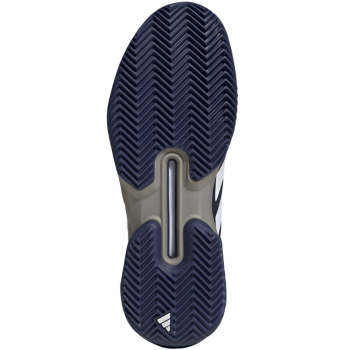 Pantofi Tenis Adidas Barbati Adizero Ubersonic 5 Clay Dark Blue/Cyber Metallic [5]