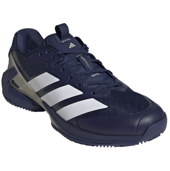 Pantofi Tenis Adidas Barbati Adizero Ubersonic 5 Clay Dark Blue/Cyber Metallic [2]