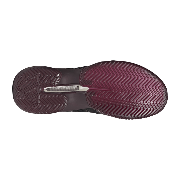 Pantofi Tenis Adidas Barbati Barricade 14 Zgura Core Black/Maroon [4]
