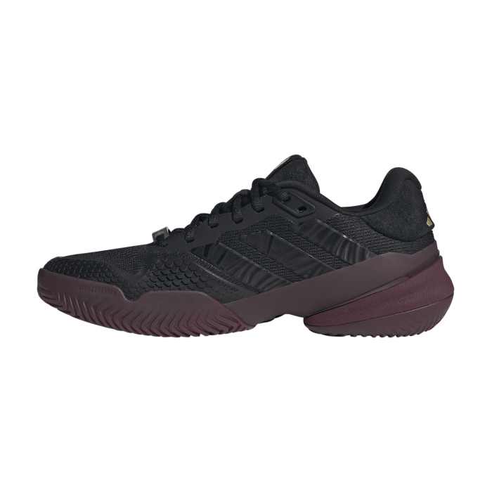 Pantofi Tenis Adidas Barbati Barricade 14 Zgura Core Black/Maroon [2]