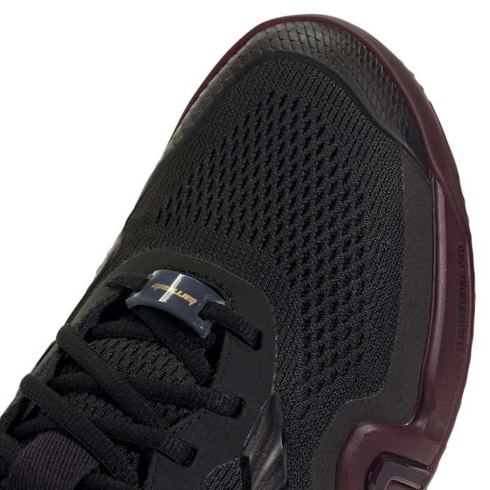 Pantofi Tenis Adidas Barbati Barricade 14 Zgura Core Black/Maroon [8]