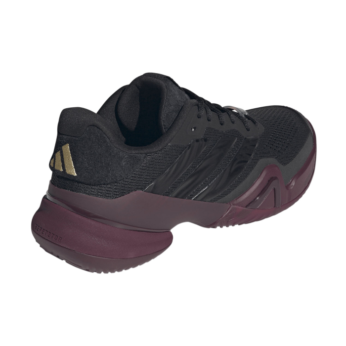 Pantofi Tenis Adidas Barbati Barricade 14 Zgura Core Black/Maroon [3]