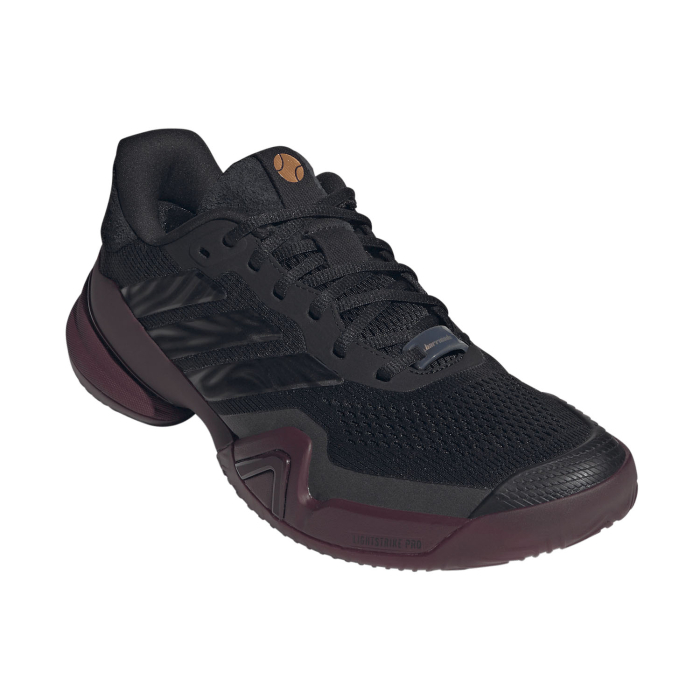 Pantofi Tenis Adidas Barbati Barricade 14 Zgura Core Black/Maroon [6]