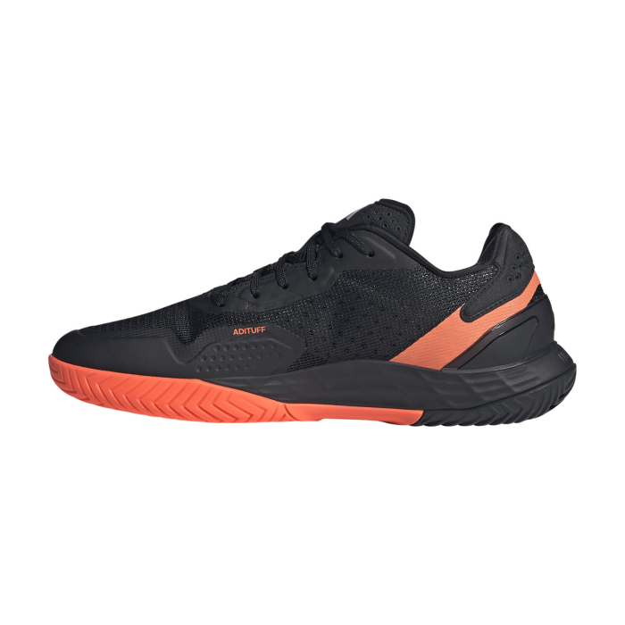 Pantofi Tenis Adidas Barbati Defiant Speed 2 Black/Orange [2]