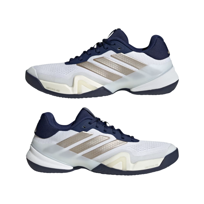 Pantofi Tenis Adidas Barricade 14 Clay White Blue [7]