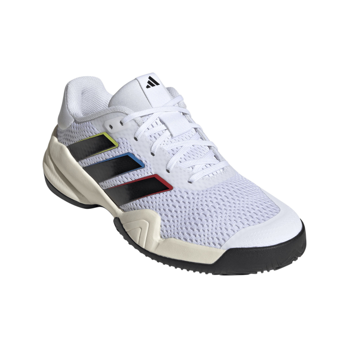 Pantofi Tenis Adidas Copii Barricade FTWR White/Core Black [4]