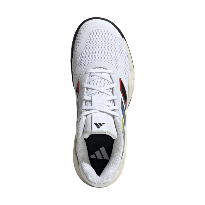 Pantofi Tenis Adidas Copii Barricade FTWR White/Core Black [6]