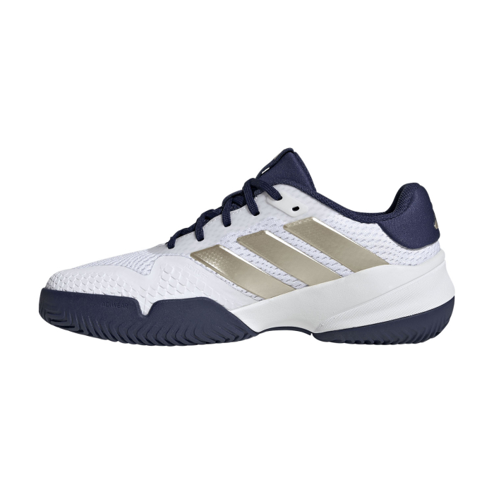 Pantofi Tenis Adidas Copii Barricade K Cloud White/Dark Blue [3]