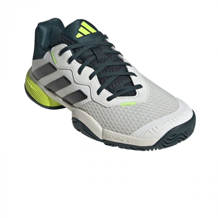 Pantofi Tenis Adidas Copii Barricade Off White Core Black [6]