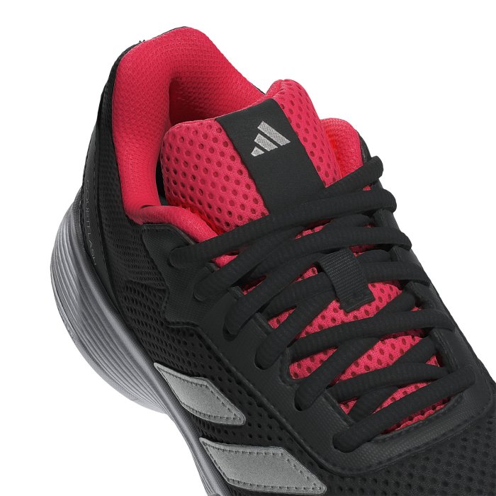 Pantofi Tenis Adidas Copii Courtflash Black/Cloud White [6]