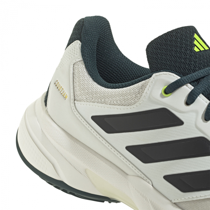 Pantofi Tenis Adidas Courtjam Control 3 Clay White Green [7]