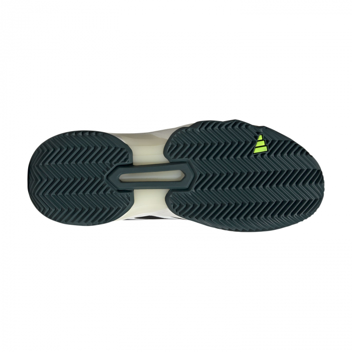 Pantofi Tenis Adidas Courtjam Control 3 Clay White Green [6]
