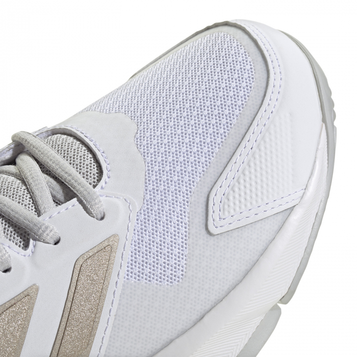 Pantofi Tenis Adidas CourtJam Control 3 White Lucid Pink [8]