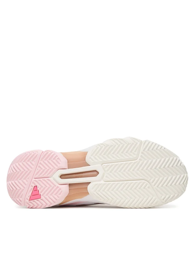 Pantofi Tenis Adidas CourtJam Control 3 White Lucid Pink [4]