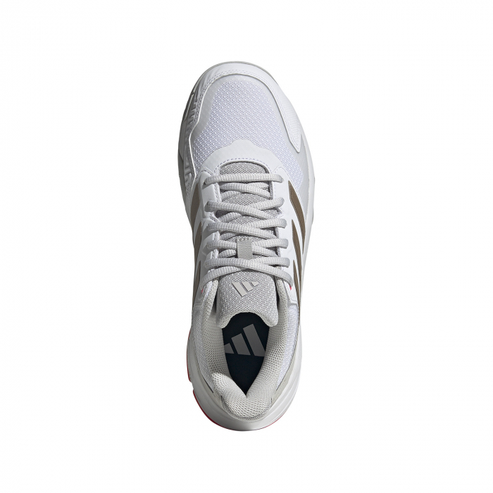 Pantofi Tenis Adidas CourtJam Control 3 White Lucid Pink [6]