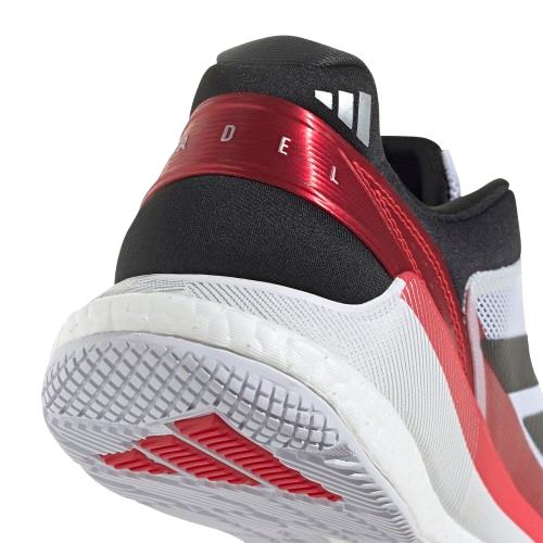 Pantofi Padel Adidas Crazyquick Boost Padel Alb Noros [9]