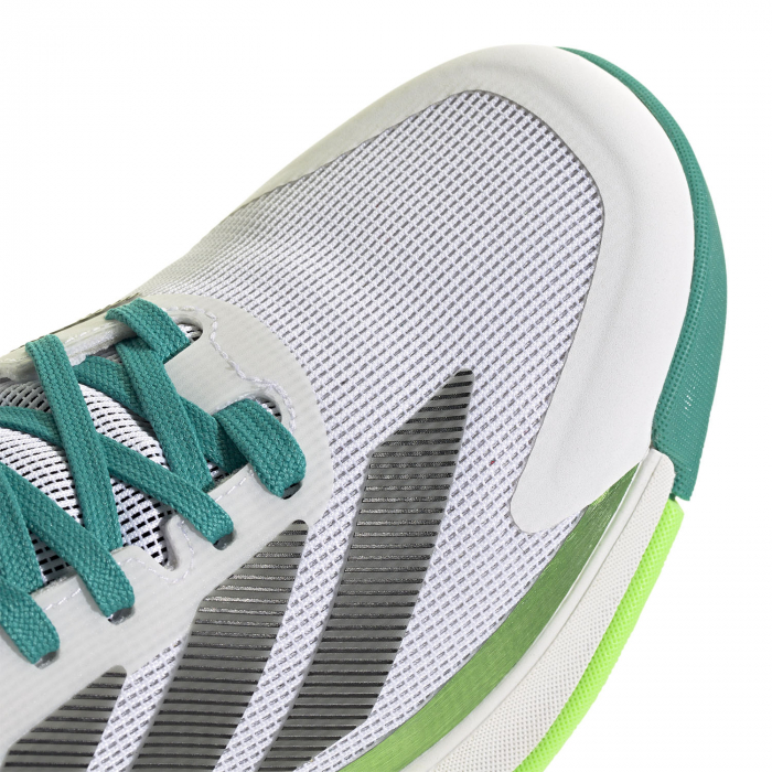 Pantofi Tenis Adidas Crazyquick Boost Padel White/Black/Lime Burst [4]