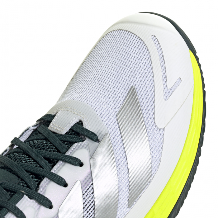 Pantofi Tenis Adidas Defiant Speed 2 Clay White/Yellow [8]