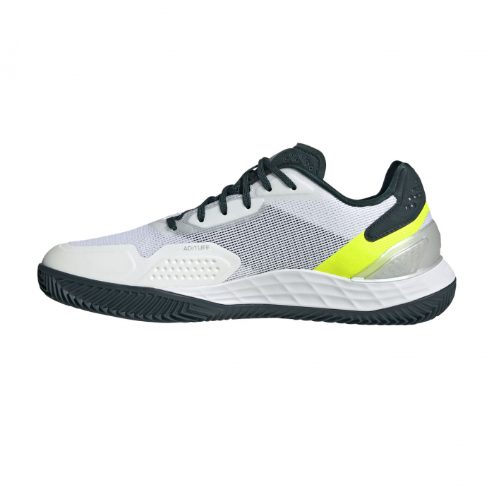 Pantofi Tenis Adidas Defiant Speed 2 Clay White/Yellow [6]