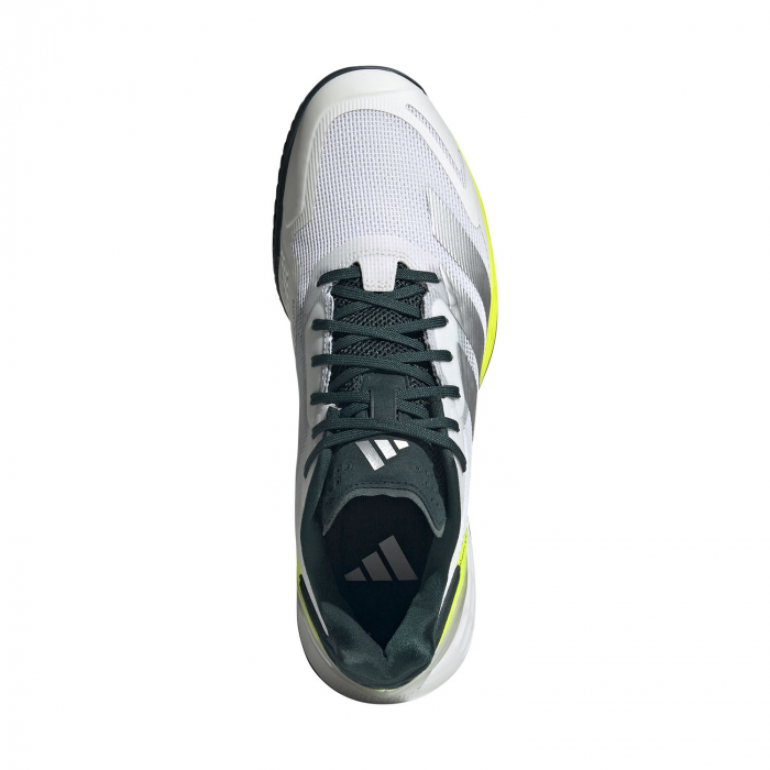 Pantofi Tenis Adidas Defiant Speed 2 Clay White/Yellow [3]
