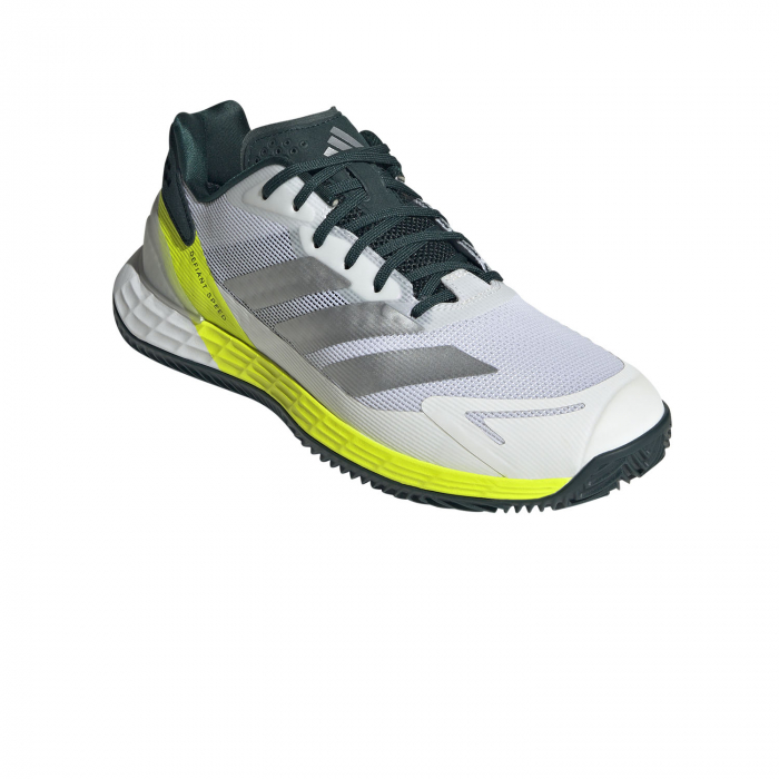 Pantofi Tenis Adidas Defiant Speed 2 Clay White/Yellow [5]