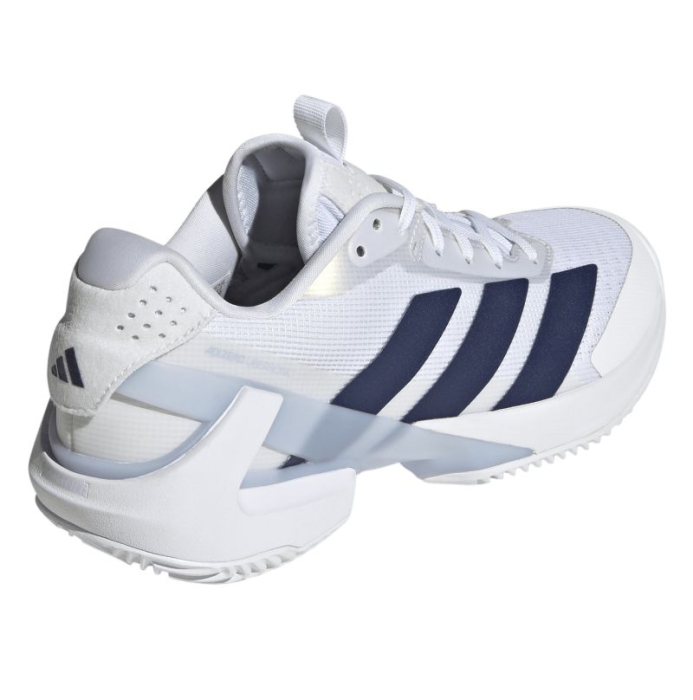 Pantofi Tenis Adidas Femei Adizero Ubersonic 5 Clay White/Dark Blue [4]