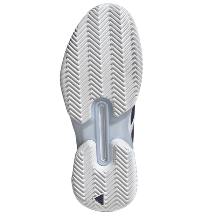 Pantofi Tenis Adidas Femei Adizero Ubersonic 5 Clay White/Dark Blue [5]