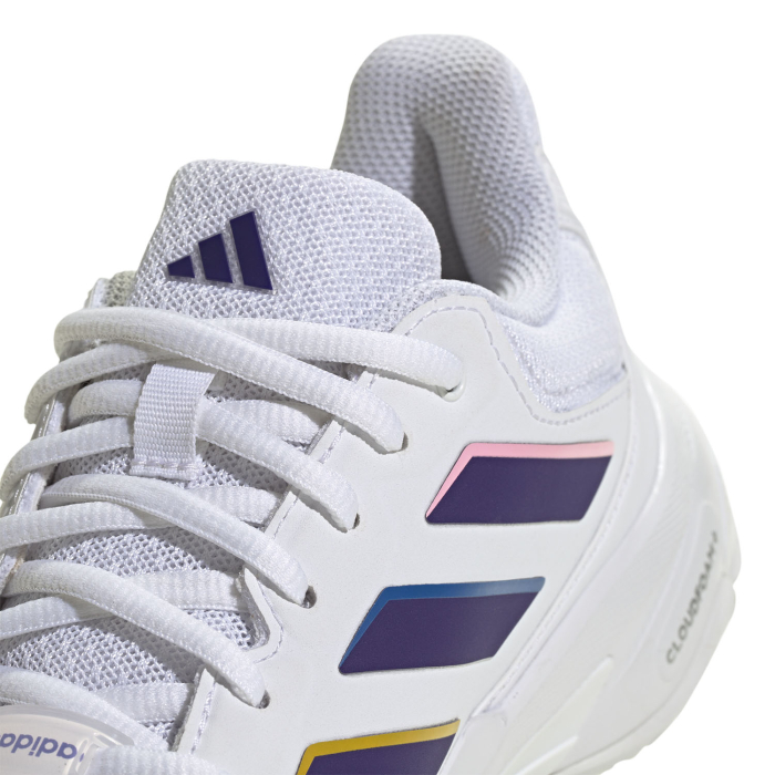 Pantofi Tenis Adidas Femei Courtjam Control 3 White/Collegiate Purple [8]