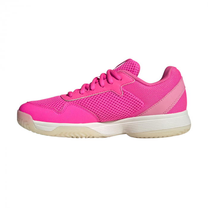 Pantofi Tenis Adidas Juniori Courtflash K Lucpnk [4]