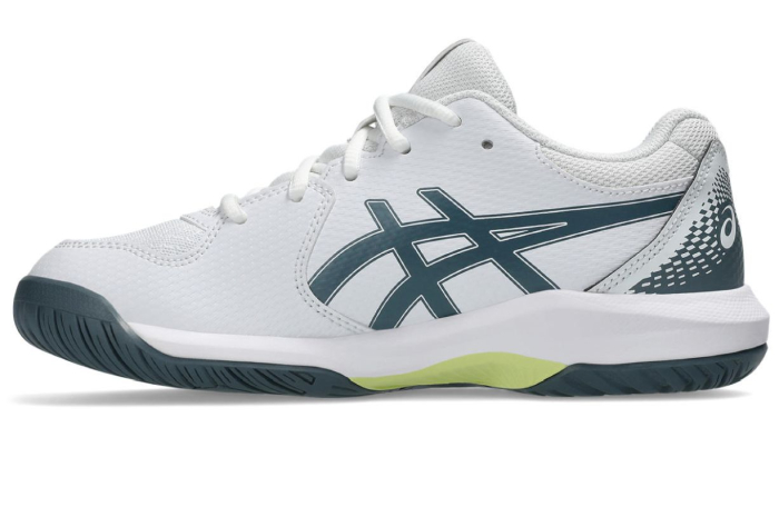 Pantofi Tenis Asics Copii Gel-Dedicate 8 GS White/Ironclad [4]
