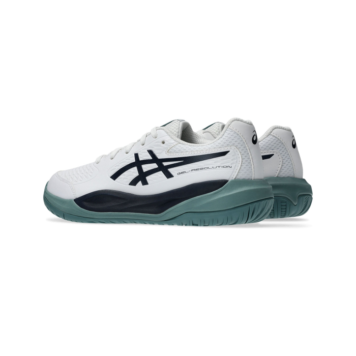Pantofi Tenis Asics Copii Gel-Resolution X GS White/Midnight [5]
