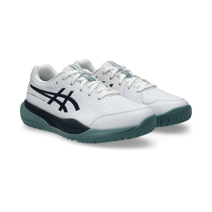Pantofi Tenis Asics Copii Gel-Resolution X GS White/Midnight [2]