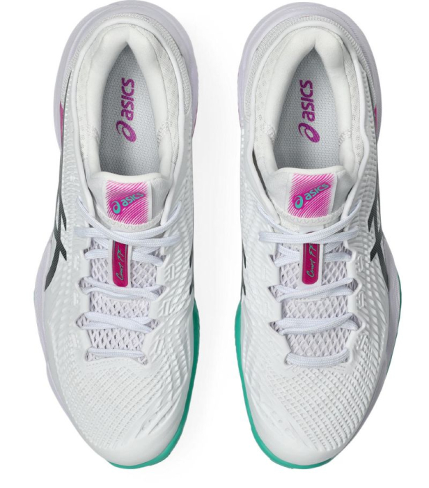 Pantofi Tenis Asics Court FF 3 Clay White/Digital Sakura [6]