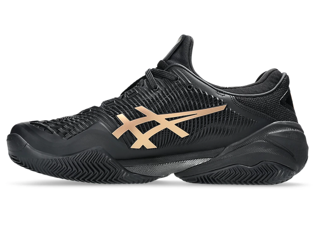 Pantofi Tenis Asics Court FF 3 Novak Clay Night Black/Prism Gold [5]
