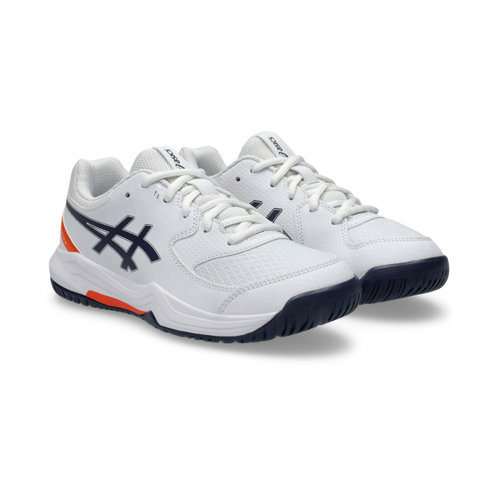 Pantofi Tenis Asics Gel-Dedicate 8 Gs White/Indigo Fog [2]